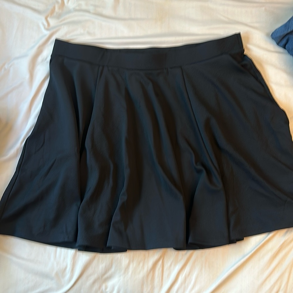 Torrid Black skater skirt with pockets